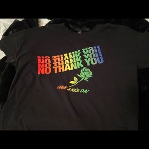 Multi Color Black Top